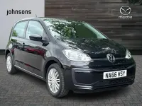 Used VW up! move up! 58 HP (42 kW) 2016 Black Hatchback