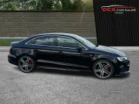 Used Audi A3 S-Line 150 HP (110 kW) 2020 Black Sedan