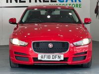 Used Jaguar XE SE 163 HP (119 kW) 2018 Red Sedan