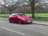 Used Mercedes A180 Executive 136 HP (100 kW) 2019 Red Hatchback
