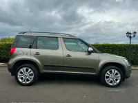 Used Skoda Yeti SE L 110 HP (80 kW) 2016 Green SUV