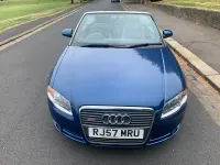 Used Audi A4 Cabriolet S-Line 140 HP (102 kW) 2007 Blue Cabriolet