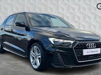 Used Audi A1 Sportback S-Line 2022 Mythos black Hatchback