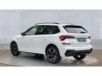 Used Skoda Kamiq Monte Carlo 150 HP (110 kW) 2025 Moon white metallic SUV
