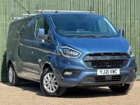 Used Ford Transit Custom Limited 170 HP (125 kW) 2021 Blue Van