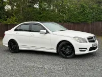 Used Mercedes C250 AMG 2012 White Sedan