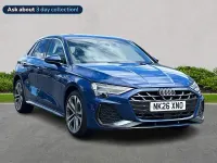 Used Audi A3 Sportback S-Line 204 HP (150 kW) 2026 Blue Hatchback