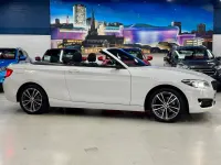 Used BMW 218 Sport Line 2018 White Cabriolet