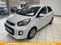 Used Kia Picanto 65 HP (47 kW) 2017 White Hatchback