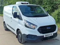 Used Ford Transit Custom 105 HP (77 kW) 2018 White Van