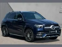 Used Mercedes GLE400 AMG line 330 HP (242 kW) 2022 Cavansite blue metallic SUV