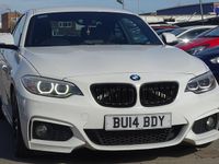 Used BMW 218 M Sport 2014 White Coupe
