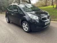 Used Kia Venga 89 HP (65 kW) 2012 Black Hatchback