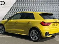 Used Audi A1 S-Line 110 HP (80 kW) 2022 Yellow SUV