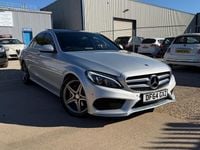 Used Mercedes C220 AMG Line Premium 2015 Silver Sedan