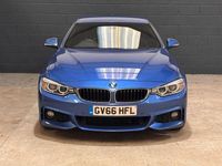 Used BMW 430 M Sport 252 HP (185 kW) 2016 Blue Coupe