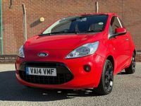 Used Ford Ka Metall 2014 Red Hatchback