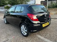 Used Vauxhall Corsa 100 HP (73 kW) 2010 Black Hatchback