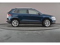 Used Skoda Karoq SE L 110 HP (80 kW) 2021 Petrol blue metallic SUV