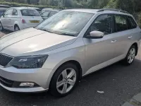 Used Skoda Fabia SE L 90 HP (66 kW) 2015 Silver Estate