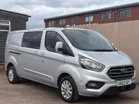 Used Ford Transit Custom Limited 185 HP (136 kW) 2022 Silver Van