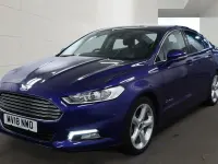 Used Ford Mondeo Titanium 187 HP (137 kW) 2018 Blue Sedan