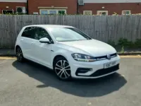Used VW Golf VII R-line 150 HP (110 kW) 2017 White Hatchback