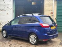 Used Ford Grand C-Max Titanium 125 HP (91 kW) 2016 Blue MPV