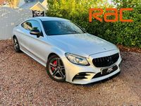 Used Mercedes C300 AMG Line Premium 245 HP (180 kW) 2019 Silver Coupe