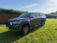 Used Toyota HiLux 150 HP (110 kW) 2019 Grey Pickup