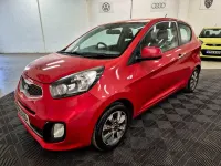 Second-hand Kia Picanto 68 CP (50 kW) 2014 Roșu Hatchback