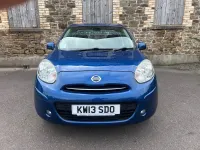 Used Nissan Micra Acenta 80 HP (58 kW) 2013 Blue Hatchback