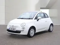 Used Fiat 500 Pop 69 HP (50 kW) 2010 White Hatchback