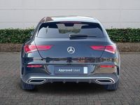 Used Mercedes CLA220 AMG Line Premium 2021 Cosmos black metallic Sedan