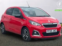 Used Peugeot 108 Allure 72 HP (52 kW) 2020 Red Hatchback