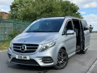 Used Mercedes V250 AMG line 2018 Silver MPV