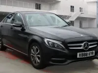 Used Mercedes C200 184 HP (135 kW) 2014 Black Sedan