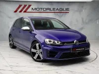 Used VW Golf VII R 2016 Blue Hatchback