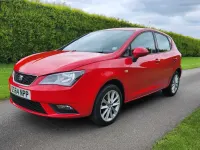 Used Seat Ibiza 85 HP (62 kW) 2014 Red Hatchback