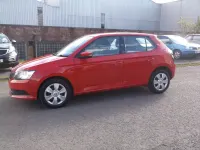 Used Skoda Fabia 60 HP (44 kW) 2017 Red Hatchback