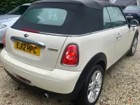 Używany Mini Cooper Cabriolet 122 KM (89 kW) 2012 Biały Kabriolet
