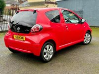 Used Toyota Aygo 68 HP (50 kW) 2012 Red Hatchback