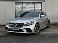 Used Mercedes C220 AMG line 2018 Silver Sedan