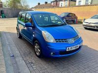 Used Nissan Note Acenta 87 HP (63 kW) 2007 Blue Hatchback