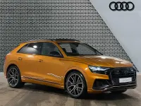 Used Audi Q8 Comfort 340 HP (250 kW) 2022 Orange SUV