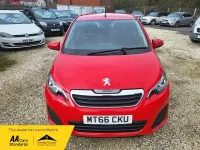 Used Peugeot 108 Active 68 HP (50 kW) 2016 Red Hatchback