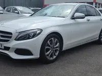Used Mercedes C200 2016 White Sedan