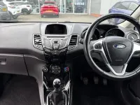 Used Ford Fiesta Zetec 82 HP (60 kW) 2013 Blue Hatchback