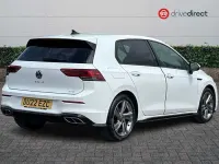 Used VW Golf VIII R-line 150 HP (110 kW) 2022 White Hatchback