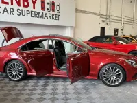 Used Mercedes CLS220 AMG Line Premium 177 HP (130 kW) 2016 Red Coupe